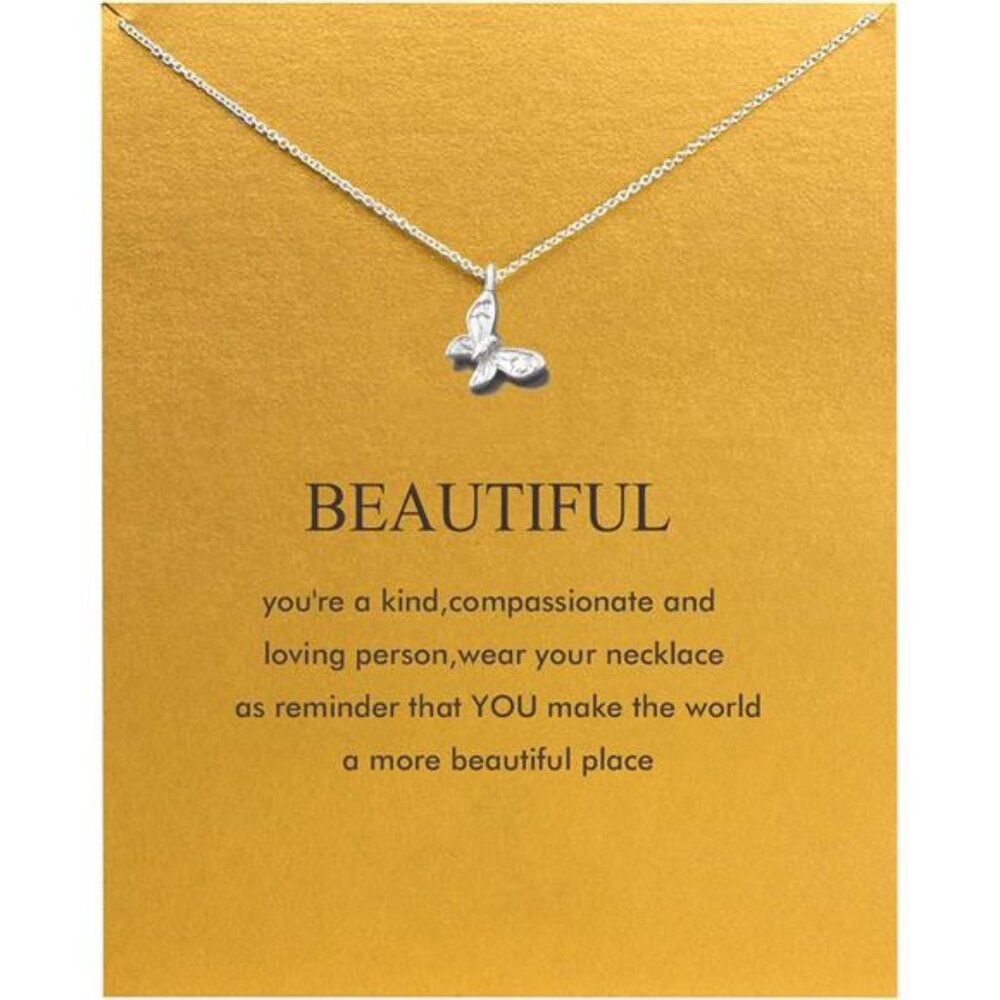 Dainty Pendant Chain Necklace